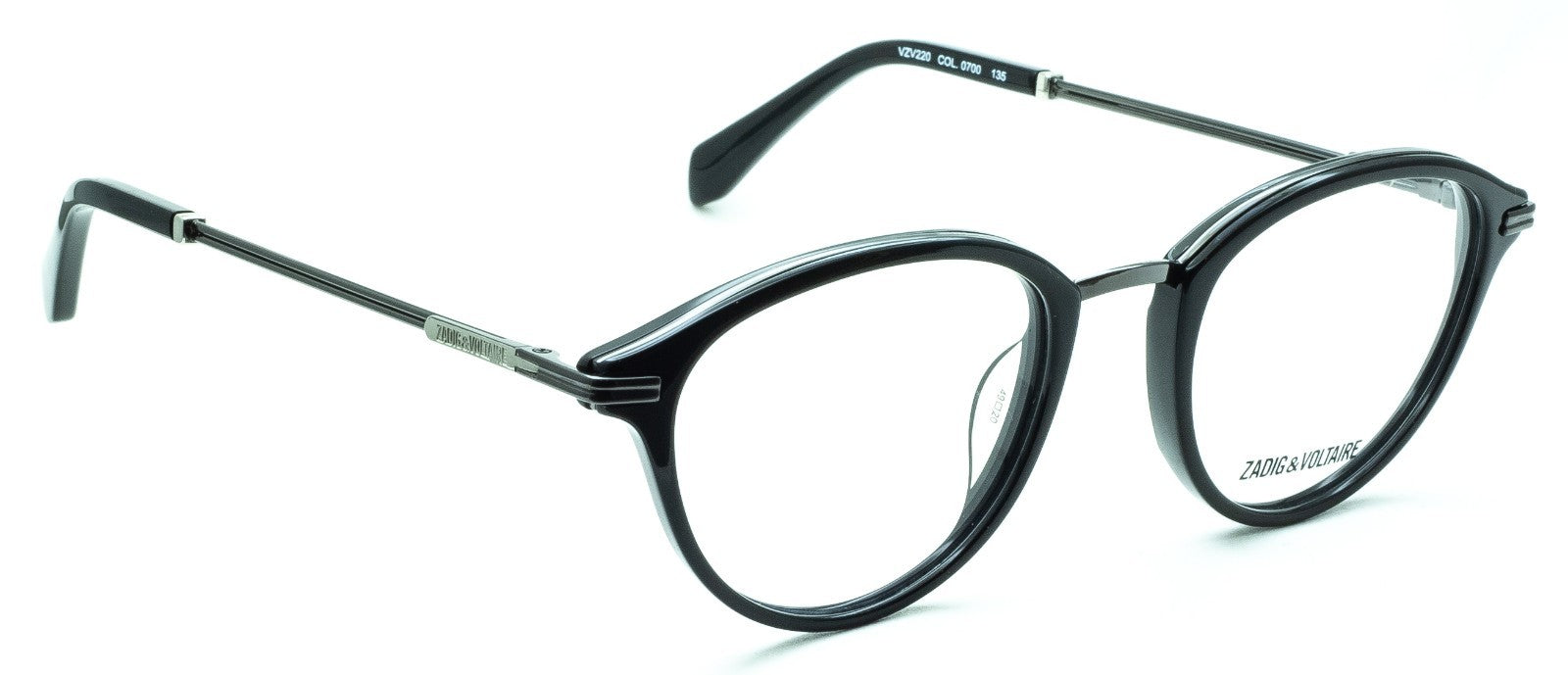 ZADIG & VOLTAIRE VZV220 0700 49mm RX Optical Eyewear FRAMES Glasses - New BNIB