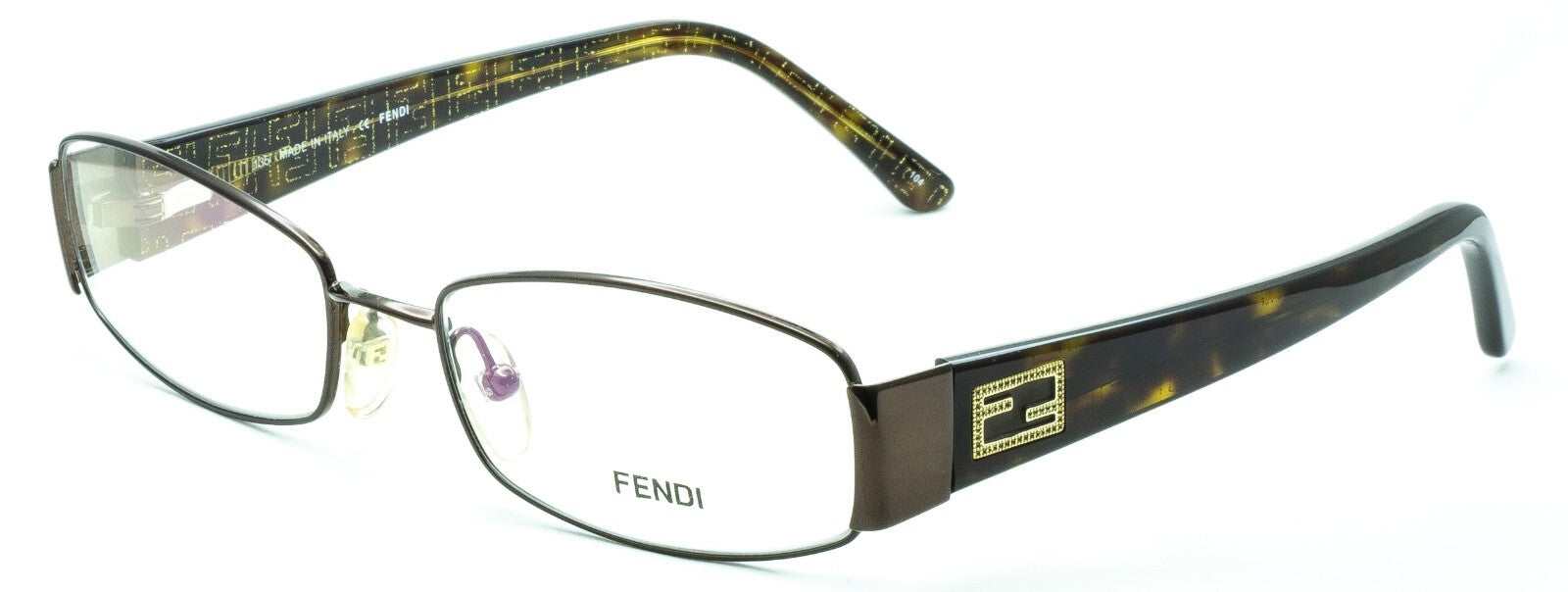 FENDI F878 212 52mm Eyewear RX Optical FRAMES Glasses Eyeglasses New - Italy