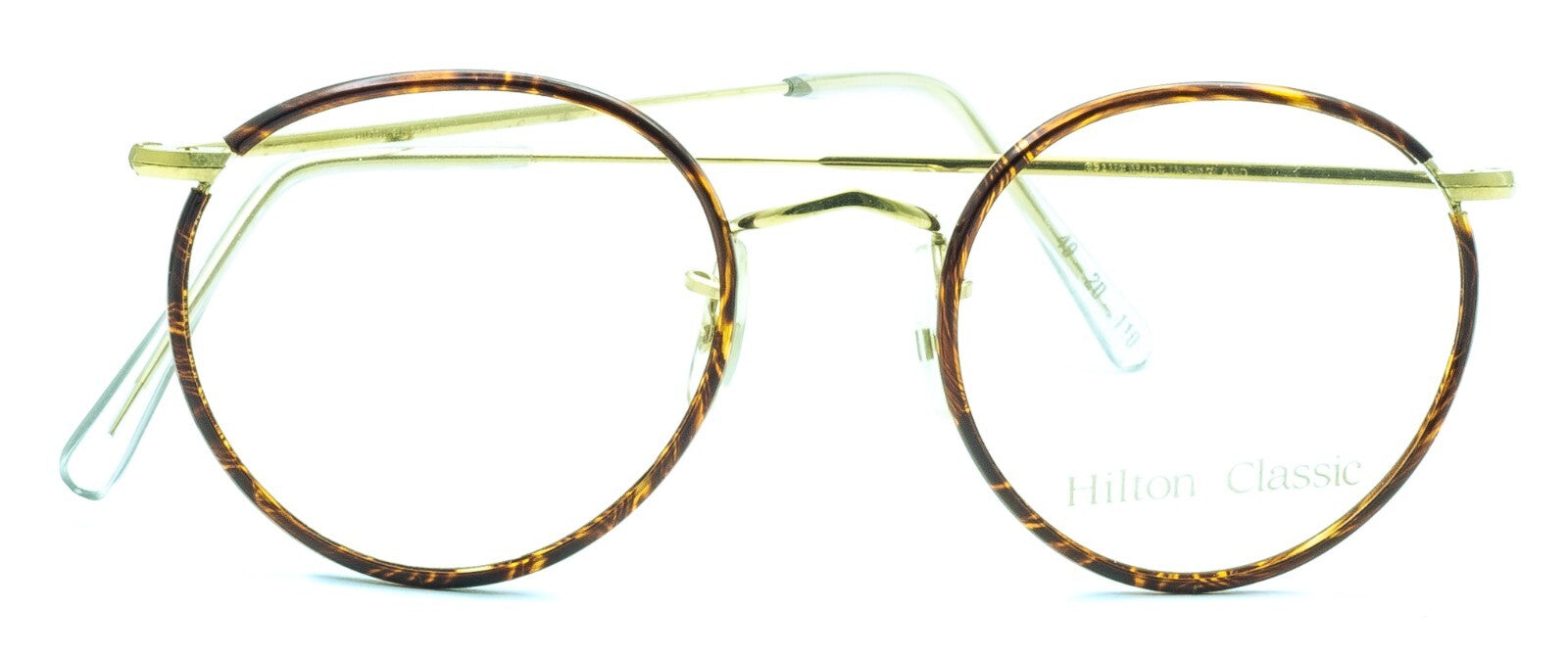 Hilton Classic 1 Beaufort Panto 49x20mm Chestnut FRAMES RX Optical Eyeglasses