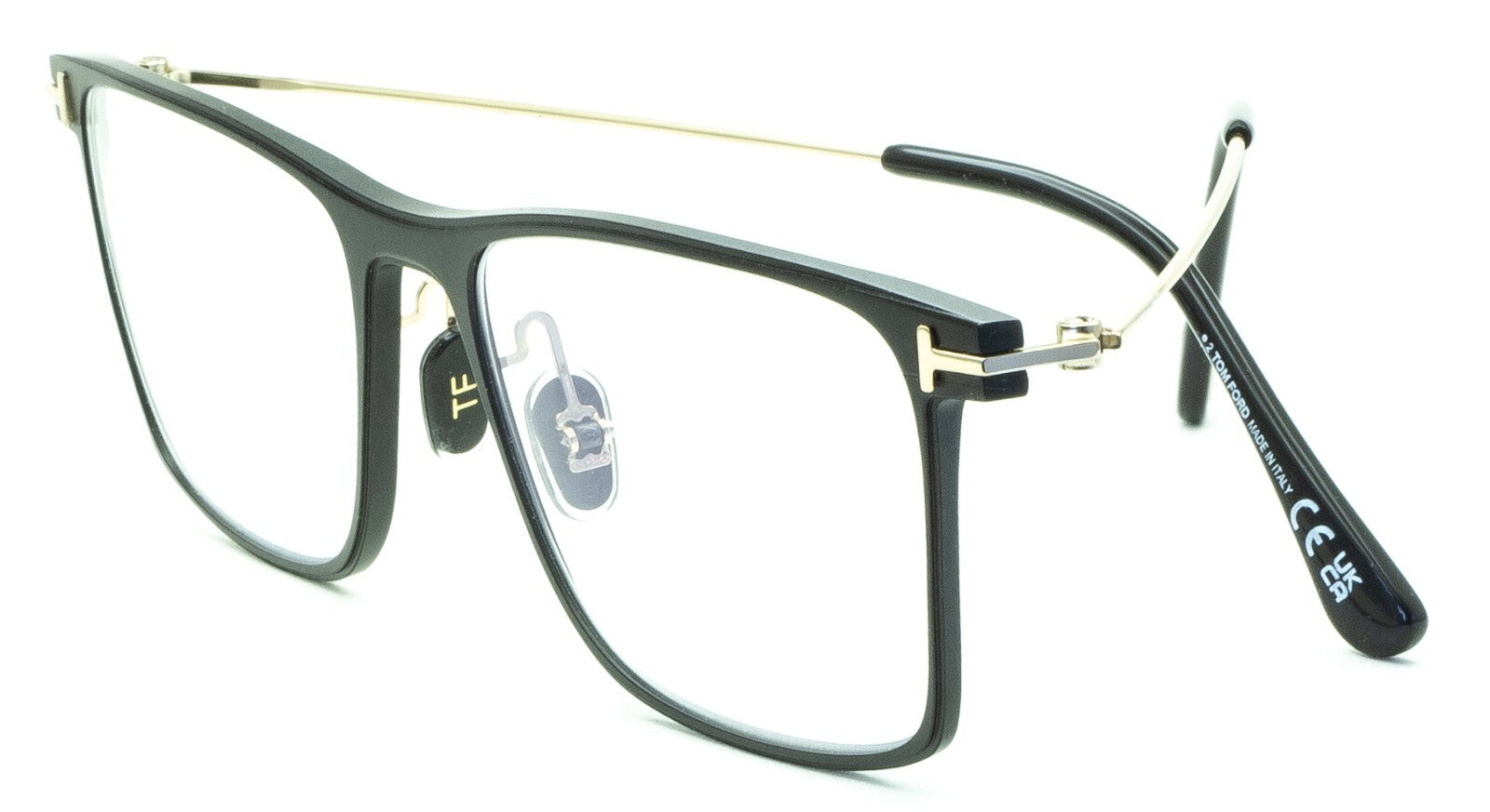 TOM FORD TF 5865-B 002 55mm RX Optical Glasses Frames Eyewear New BNIB - Italy