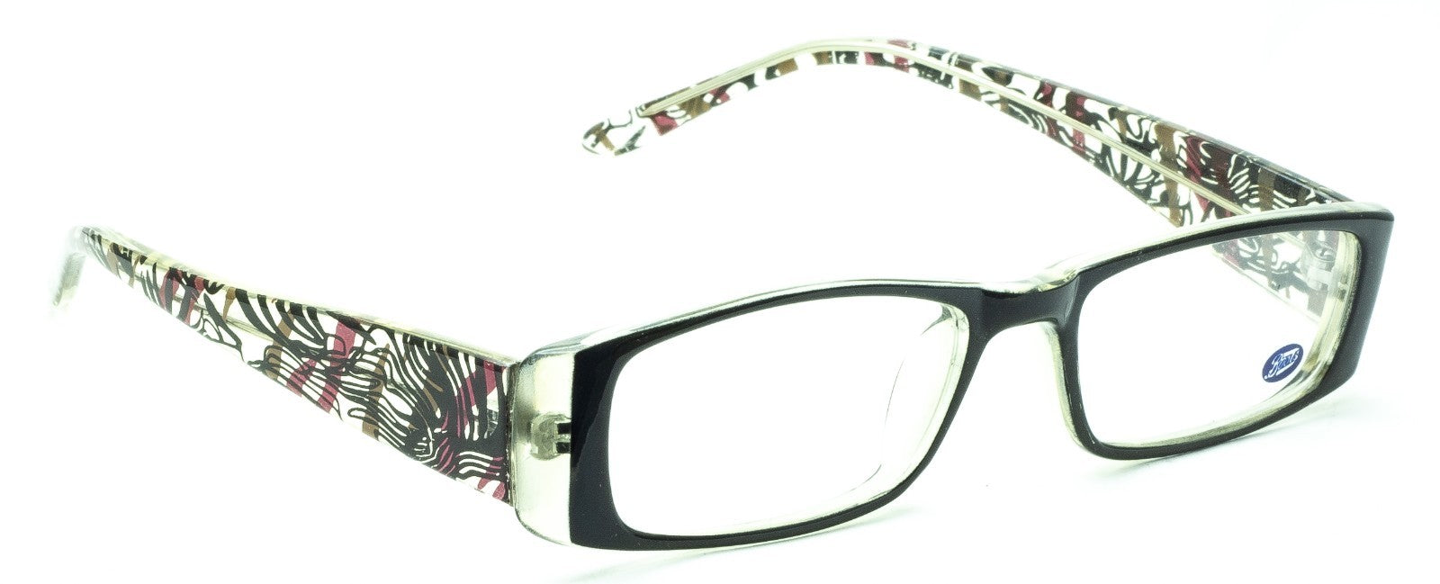 BOOTS Kym Black 50mm Eyewear FRAMES RX Optical Glasses Eyeglasses - New Trusted