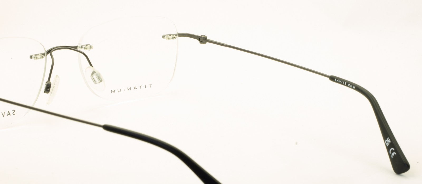 SAVILE ROW ENGLAND SRO 504 005 53x18mm Eyewear RX Optical Eyeglasses Glasses-New