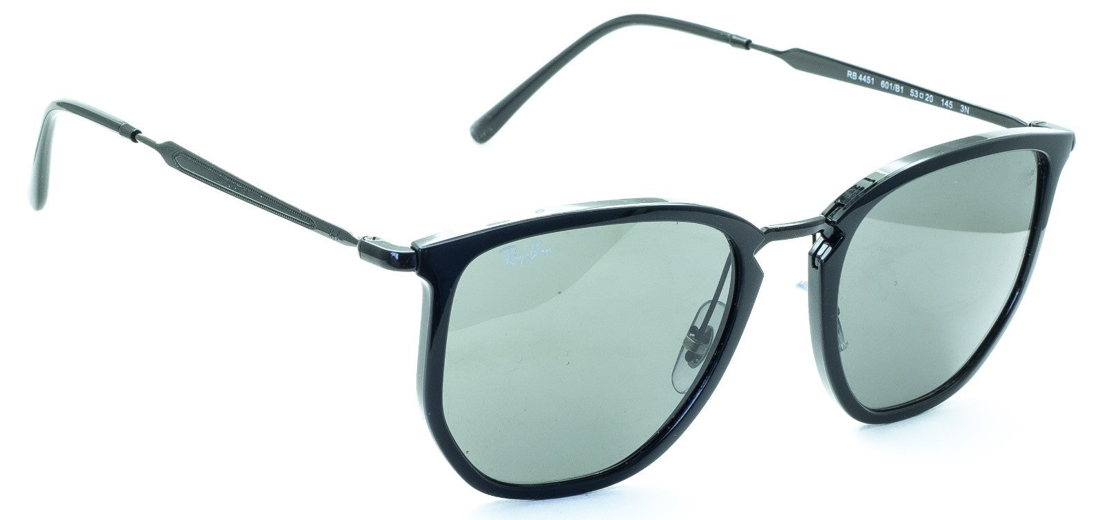 RAYBAN RB 4451 601/B1 3N 53mm Black Sunglasses Shades Eyewear Frames - New