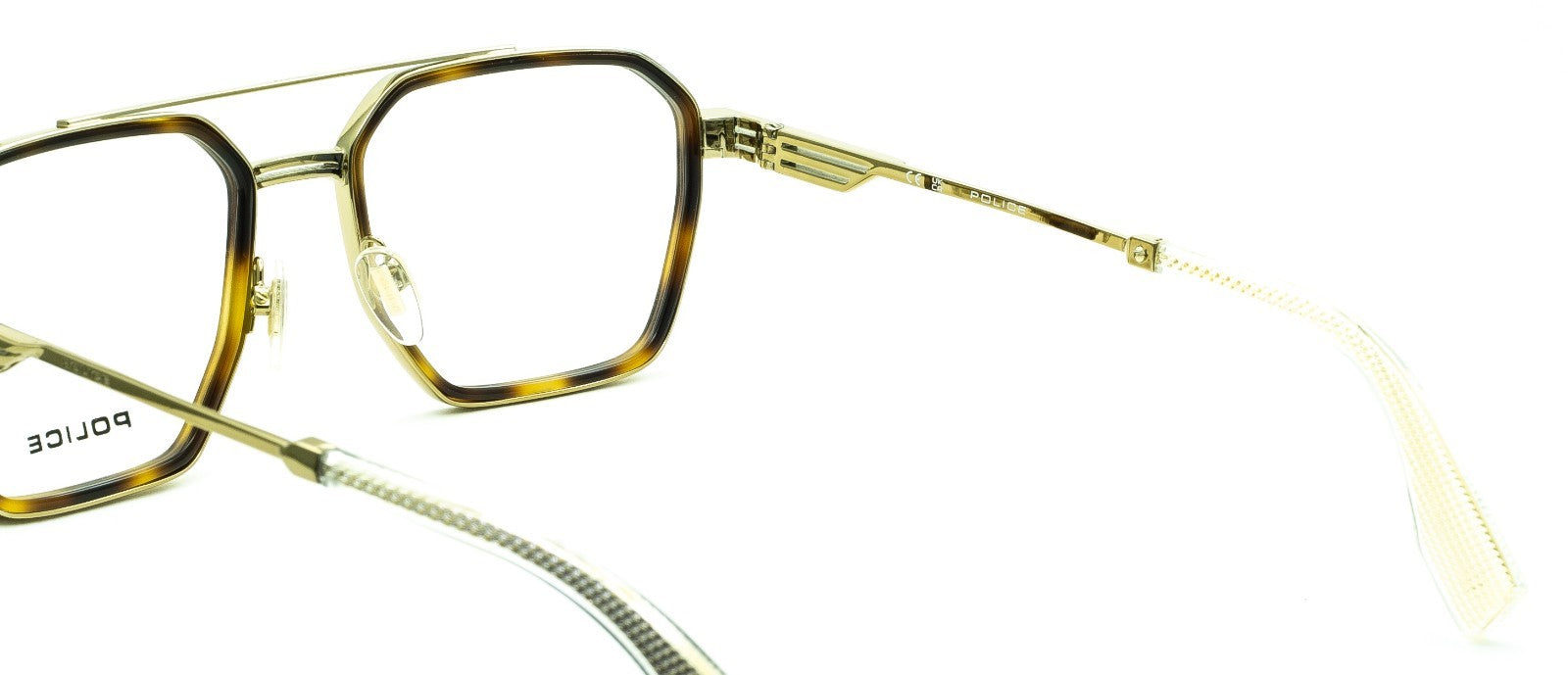 POLICE MERCURY 3 VPL Q76V COL. 08FF 55mm Eyewear FRAMES Glasses RX Optical - New