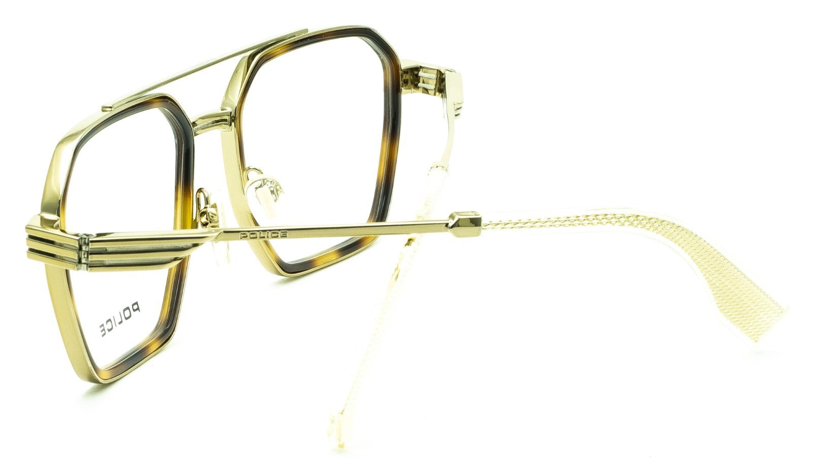 POLICE MERCURY 3 VPL Q76V COL. 08FF 55mm Eyewear FRAMES Glasses RX Optical - New