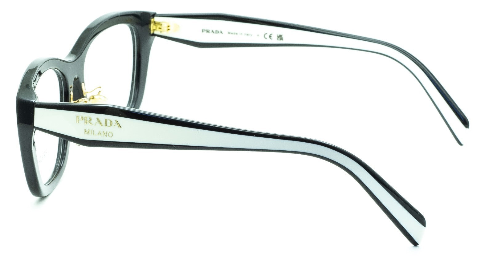 PRADA VPR D11-D 20G-1O1 53mm Eyewear FRAMES RX Optical Eyeglasses Glasses Italy