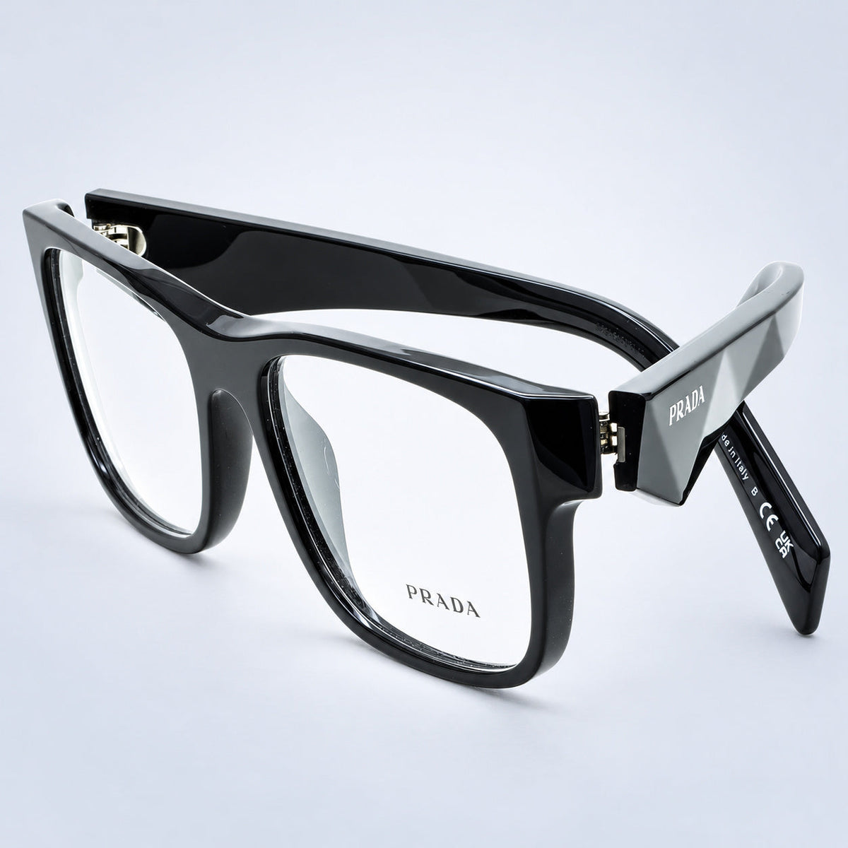 PRADA VPR 22Z 16K-1O1 55mm Eyewear FRAMES RX Optical Eyeglasses Glasses - Italy