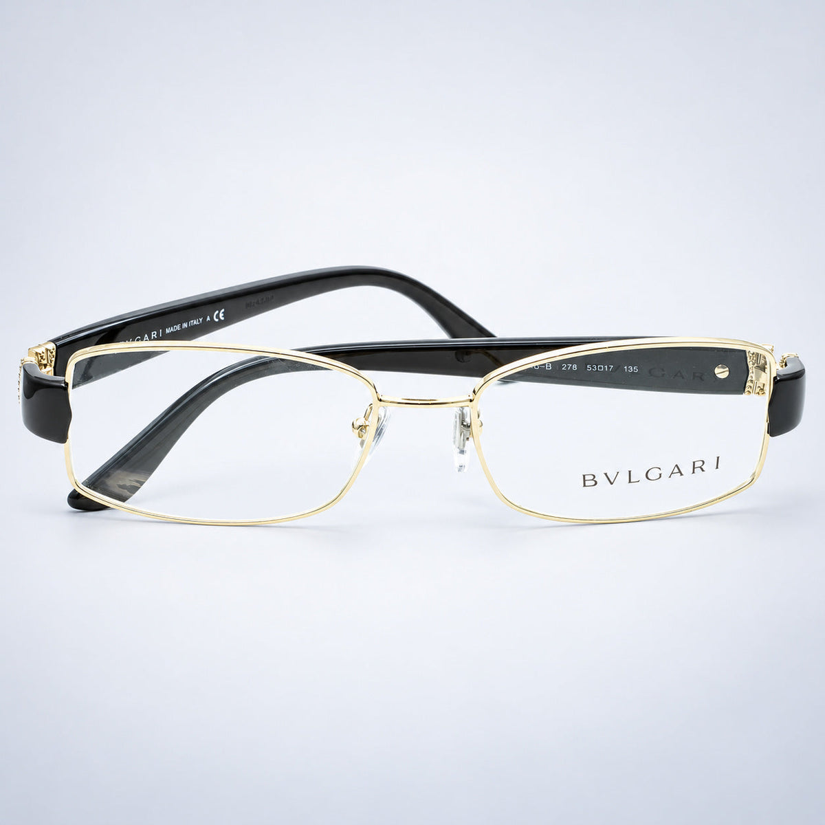 BVLGARI 2126-B 278 53mm Eyewear Glasses RX Optical Glasses FRAMES - New Italy