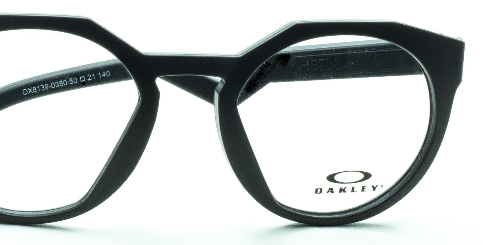 OAKLEY HSTN OX8139-0350 Matte Carbon 50mm Eyewear RX Optical Glasses Frames New
