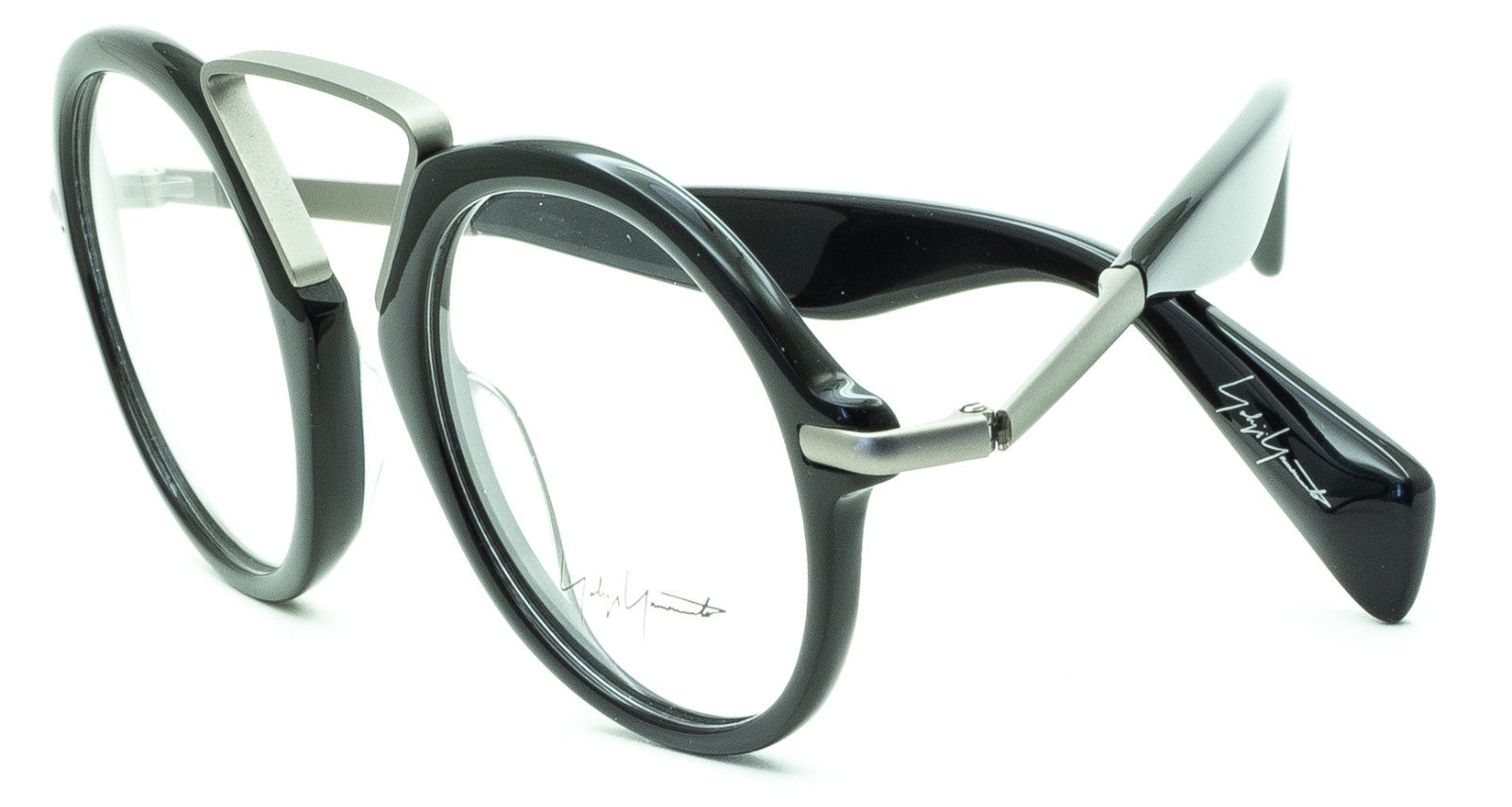 YOHJI YAMAMOTO YY1017 019 49mm Eyewear Eyeglasses Frames RX Optical - New France