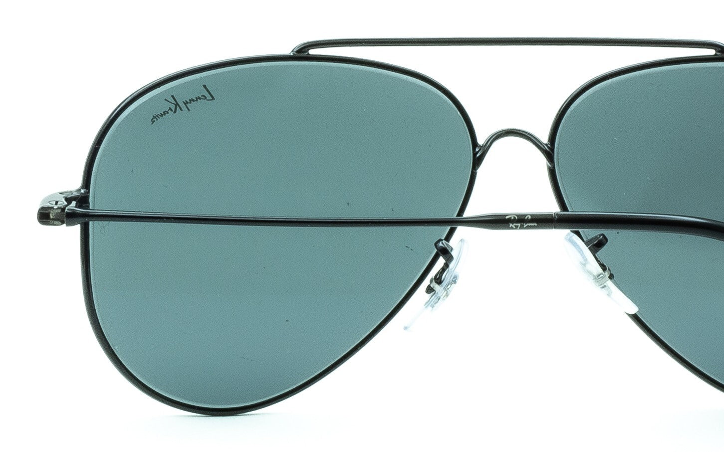 RAYBAN RB RO101S 002 AVIATOR REVERSE Lenny Kravitz 59mm Sunglasses Shades -Italy