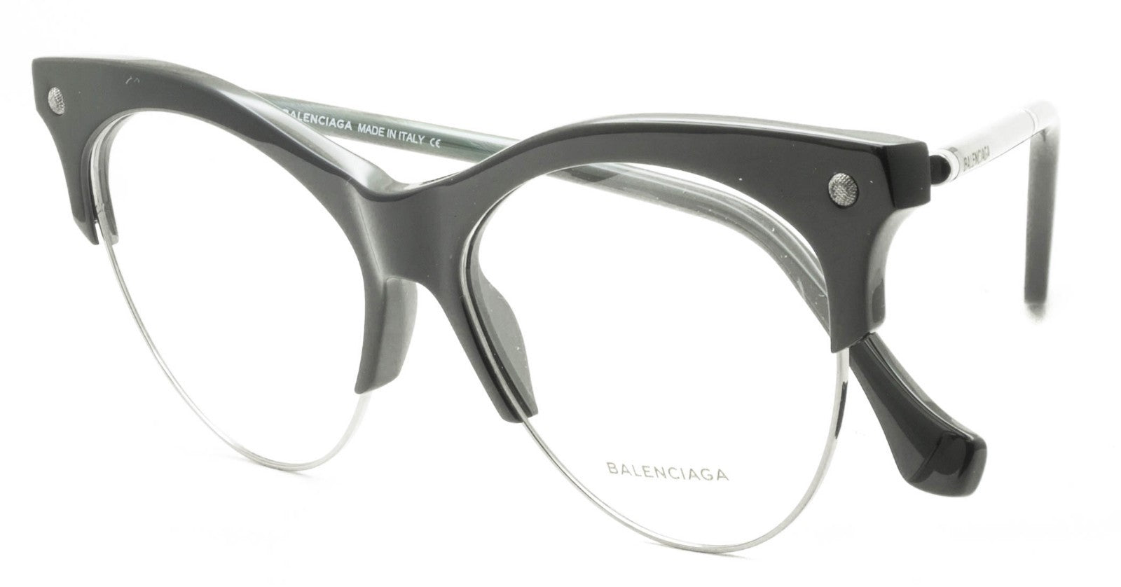 BALENCIAGA BA 5053 001 Eyewear FRAMES RX Optical Eyeglasses Glasses BNIB - Italy