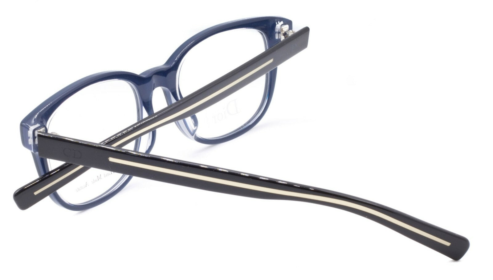 DIOR HOMME BLACK TIE 202F G6I Glasses RX Optical Eyeglasses FRAMES BNIB - Italy