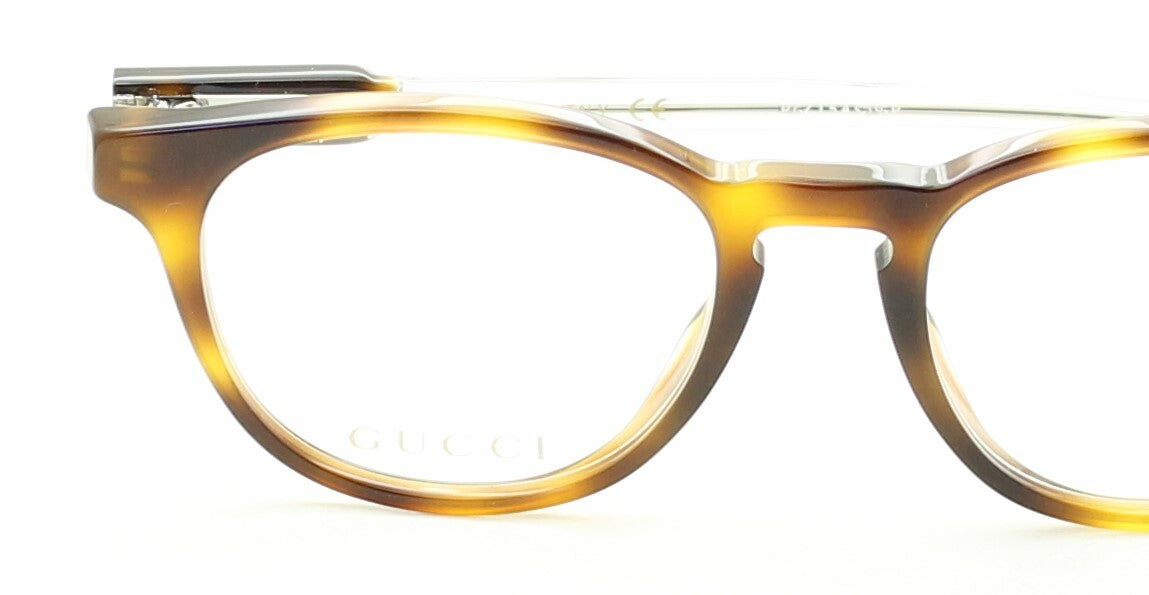 GUCCI GG 0491O 003 49mm Eyewear FRAMES Glasses RX Optical Eyeglasses New - Italy