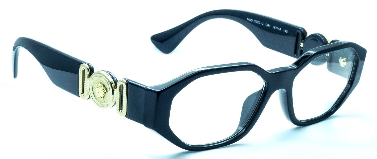 VERSACE 3320-U GB1 56mm Eyewear FRAMES Glasses RX Optical Eyeglasses - New Italy