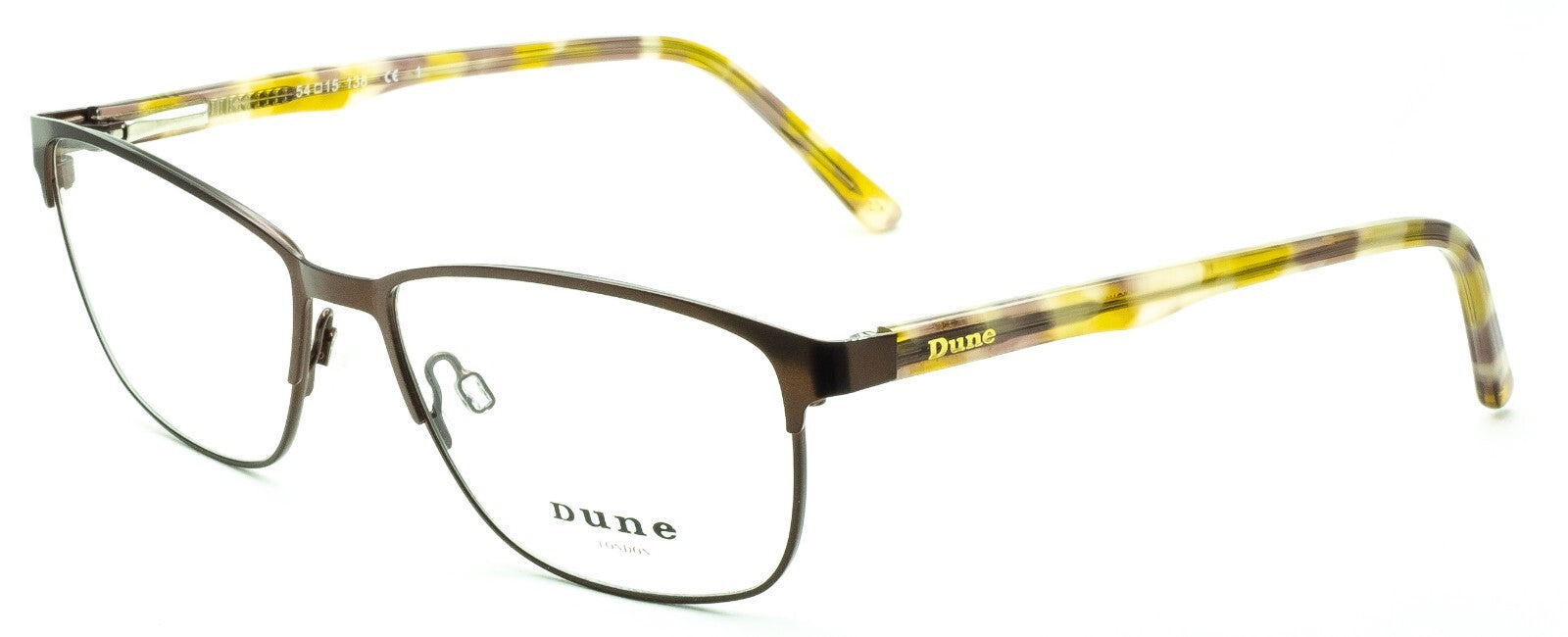 DUNE LONDON 1807 Brown 54mm Eyewear FRAMES RX Optical Glasses Eyeglasses - New