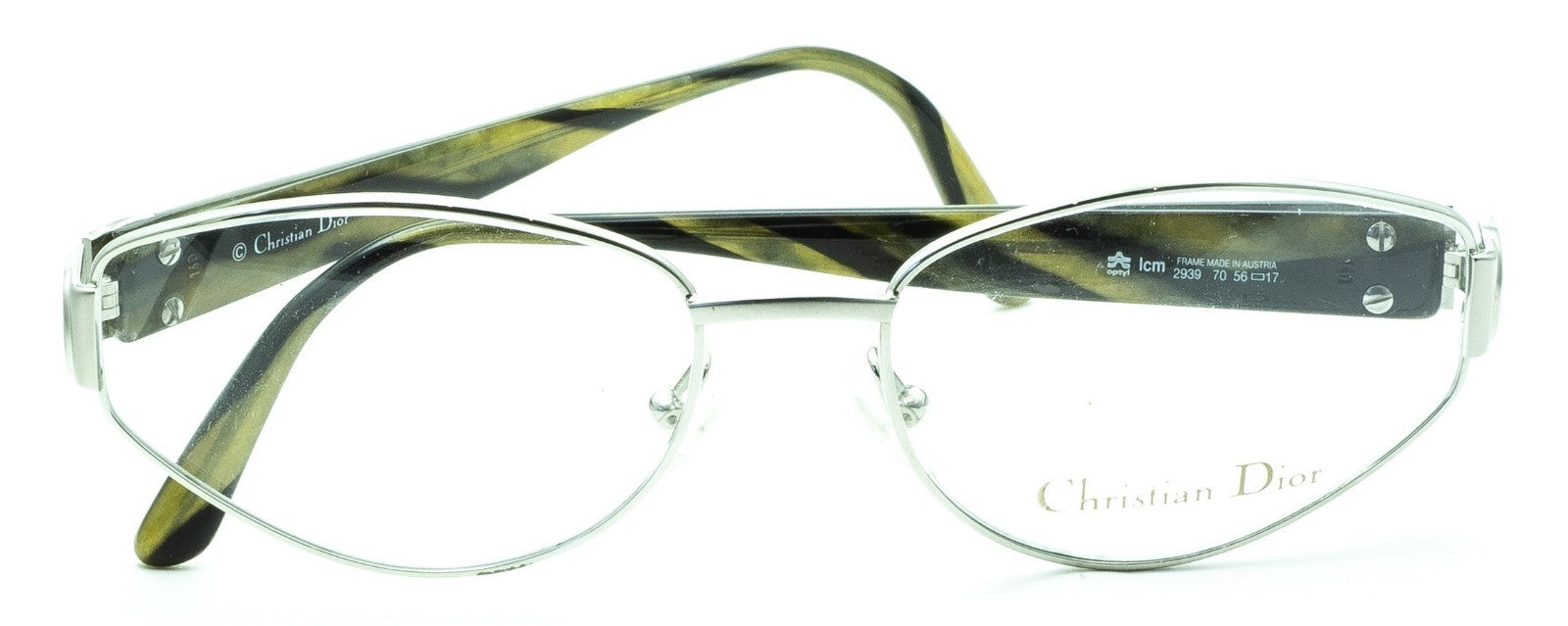 CHRISTIAN DIOR 2939 70 56mm Vintage Eyewear Glasses RX Optical FRAMES - Austria