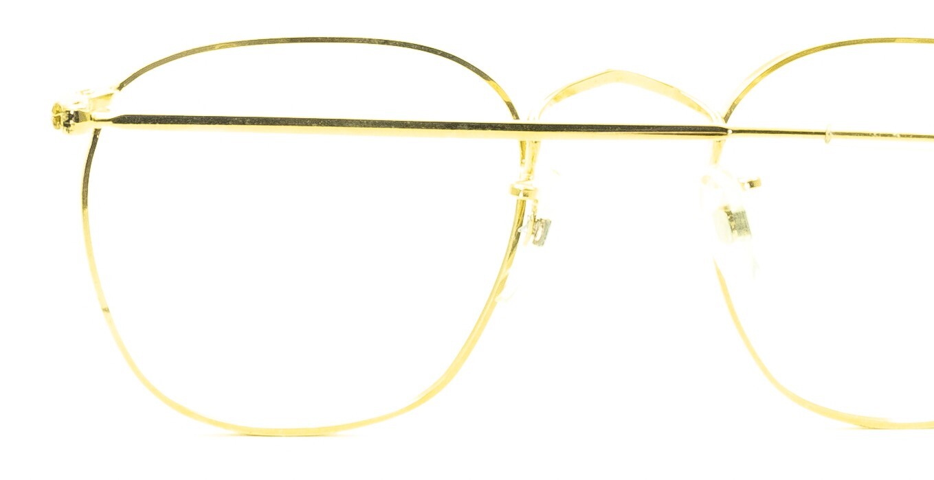 B.O.I.C. (SAVILE ROW) ENGLAND Fairway Gold 47x20mm PANTO Quadra RX Optical NOS