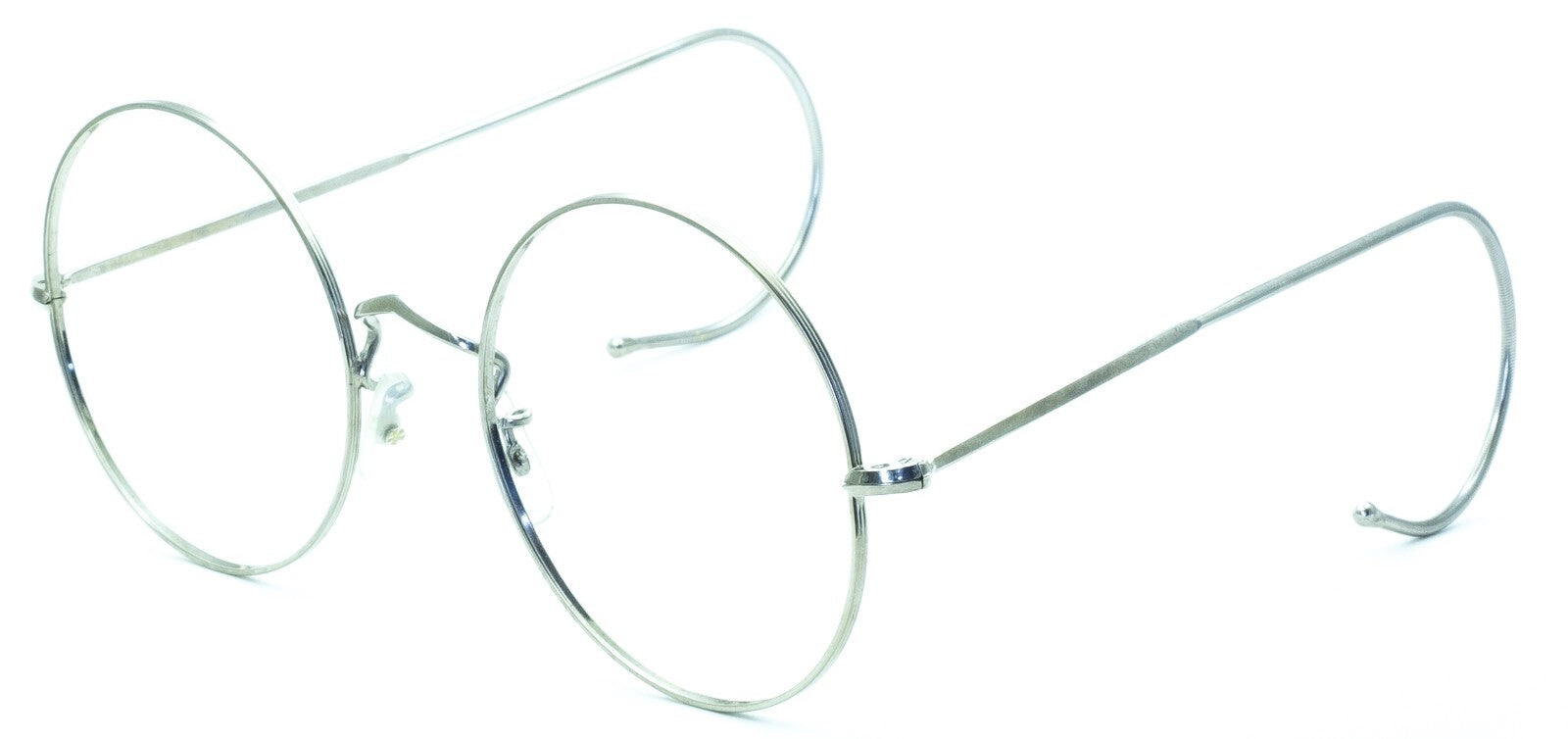 B.O.I.C.LONDON LINE (SAVILE ROW Fairway Round 54x22mm Rhodium RX Optical Glasses