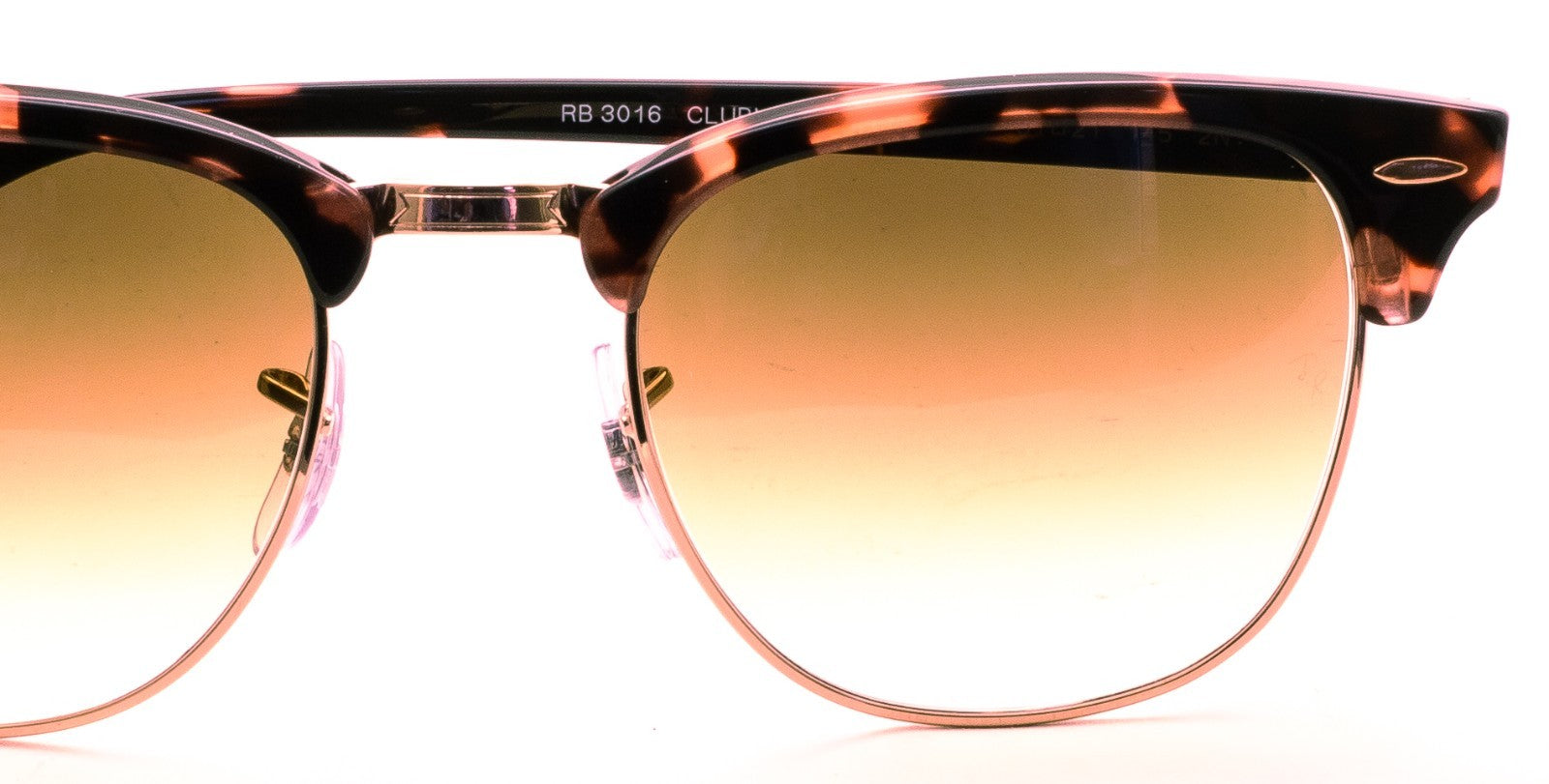 RAYBAN RB 3016 1337/51 CLUBMASTER 2N 51mm Sunglasses Shades Frames BNIB - Italy