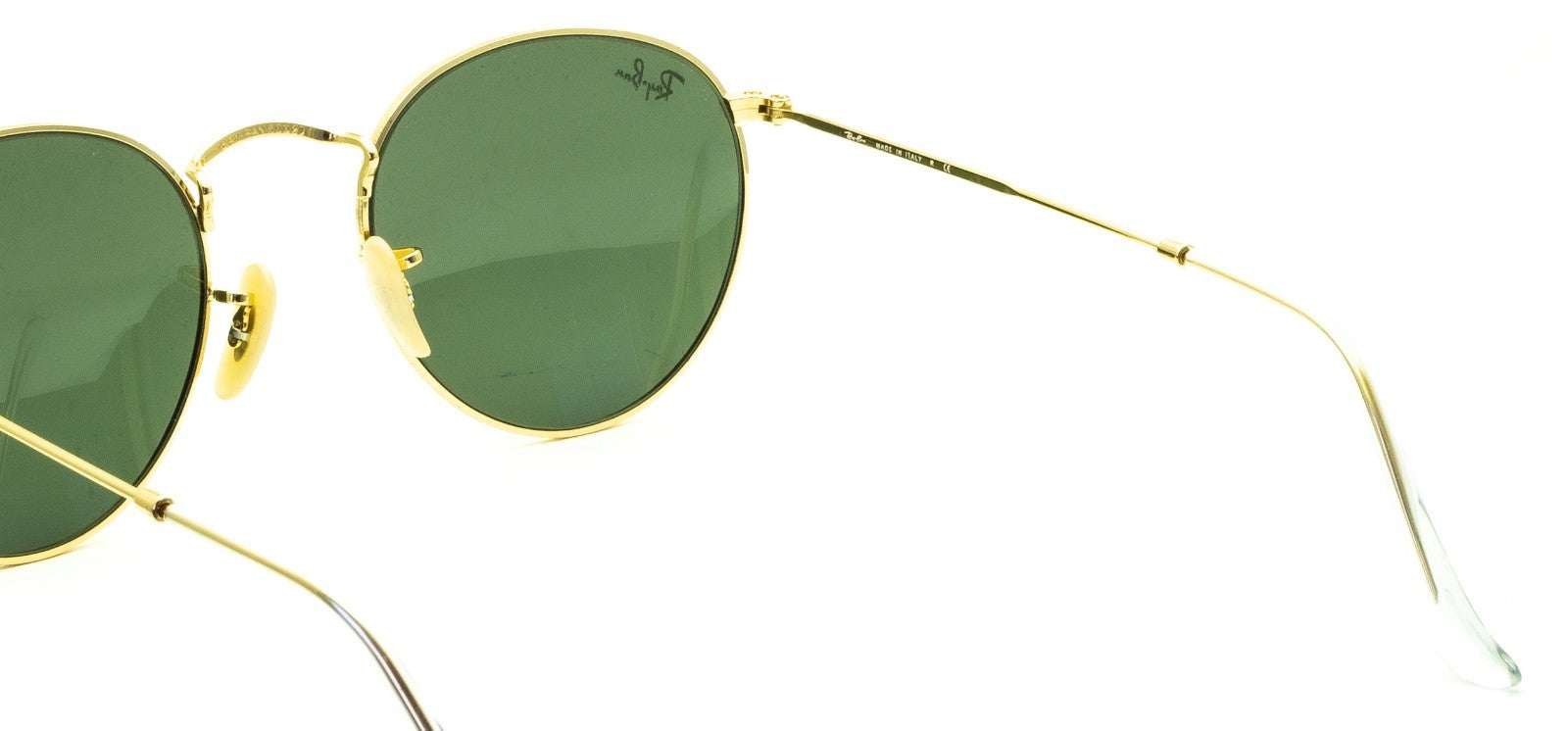 RAYBAN RB 3447 Round 001 2N 50mm Sunglasses Shades Eyewear Frames - New Italy