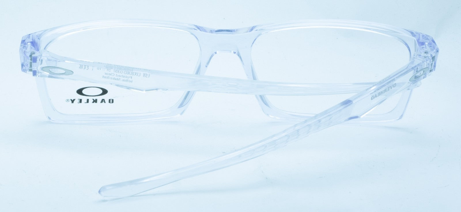 OAKLEY OVERHEAD OX8060-0357 Clear 57mm Eyewear RX Optical Glasses - New Brazil