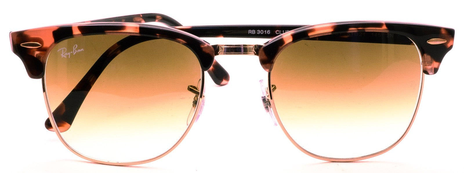 RAYBAN RB 3016 1337/51 CLUBMASTER 2N 51mm Sunglasses Shades Frames BNIB - Italy