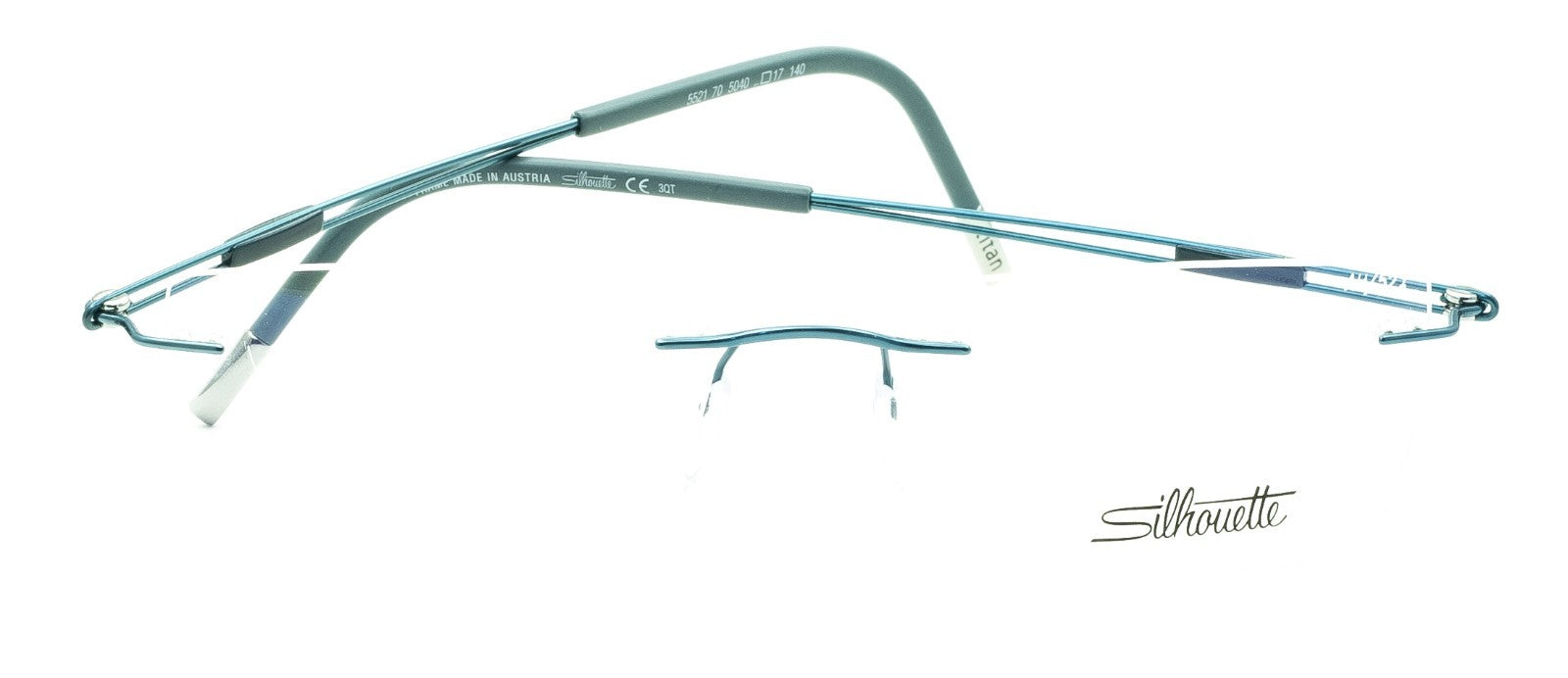 SILHOUETTE TITAN 5521 70 5040 52mm Eyewear FRAMES RX Optical Glasses-New Austria
