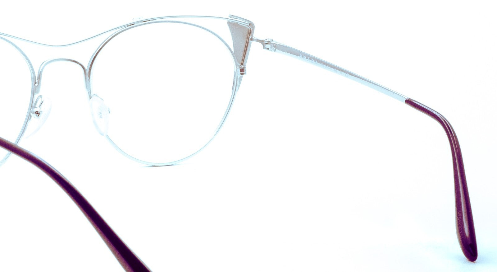 PRADA VPR 58V 332-1O1 53mm Eyewear FRAMES RX Optical Eyeglasses Glasses - Italy