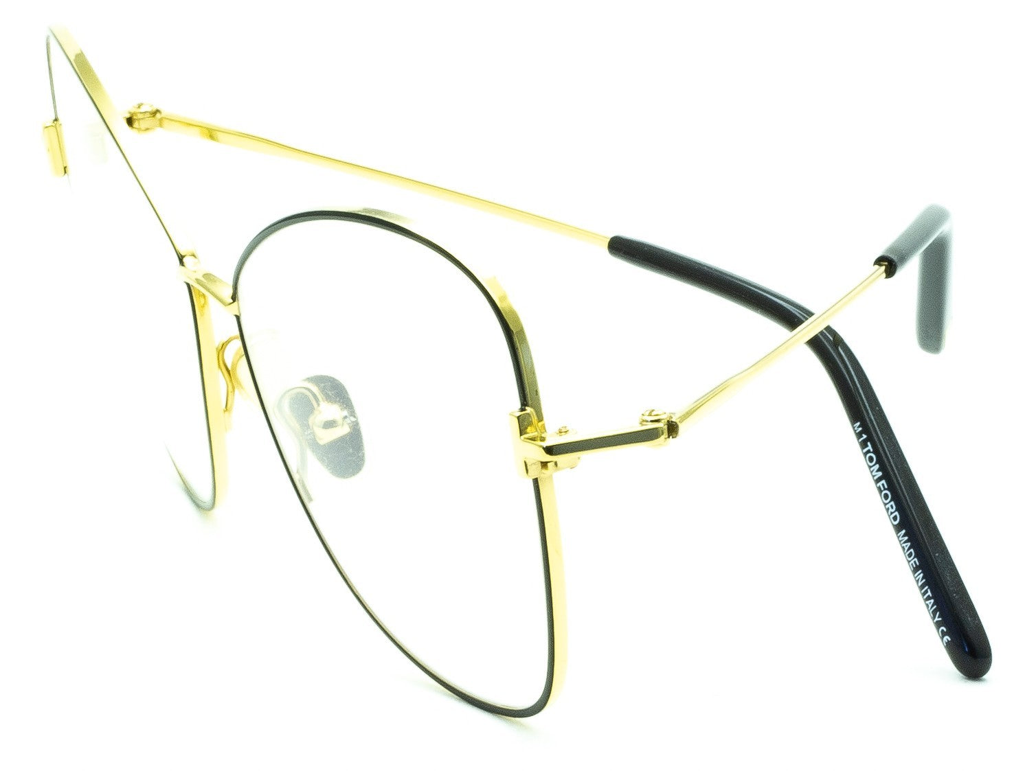 TOM FORD TF 5738-B 001 56mm RX Optical Glasses Frames Eyewear New BNIB - Italy