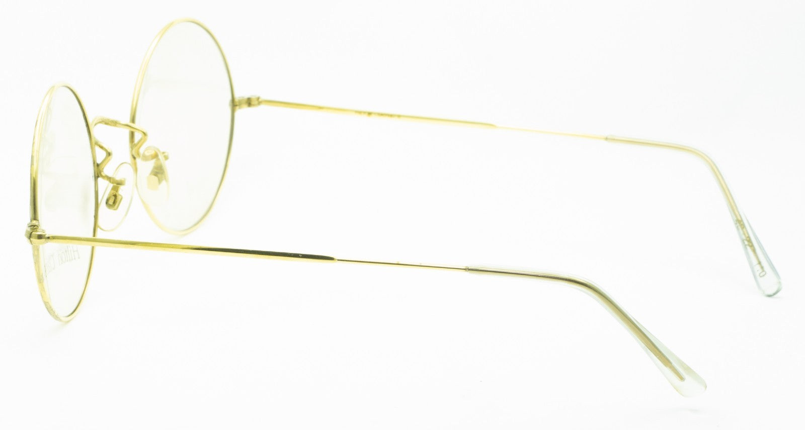Hilton Classic 2 (SAVILE ROW) Round Gold 48x22mm FRAMES RX Optical Glasses - NOS