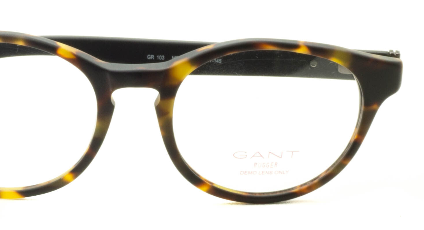 GANT RUGGER GR 103 MTOBLK 48mm RX Optical Eyewear FRAMES Glasses Eyeglasses -New