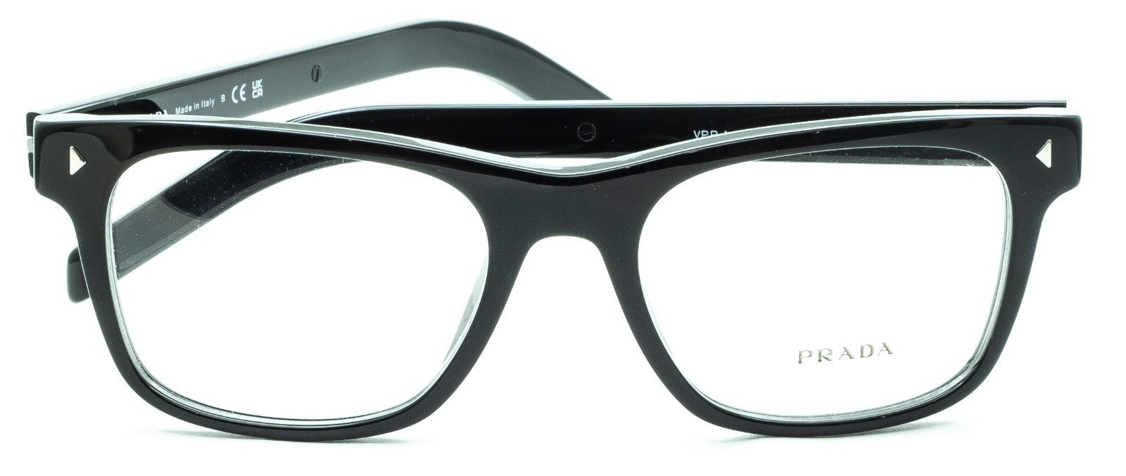PRADA VPR A13 16K-1O1 54mm Eyewear FRAMES RX Optical Eyeglasses Glasses - Italy