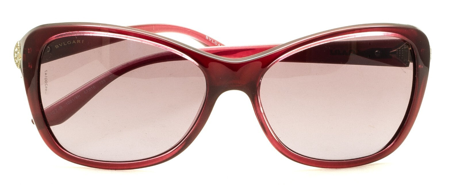 BVLGARI 8127-B 1001/8H 2N 57mm Sunglasses Shades Eyewear Frames BNIB New - Italy