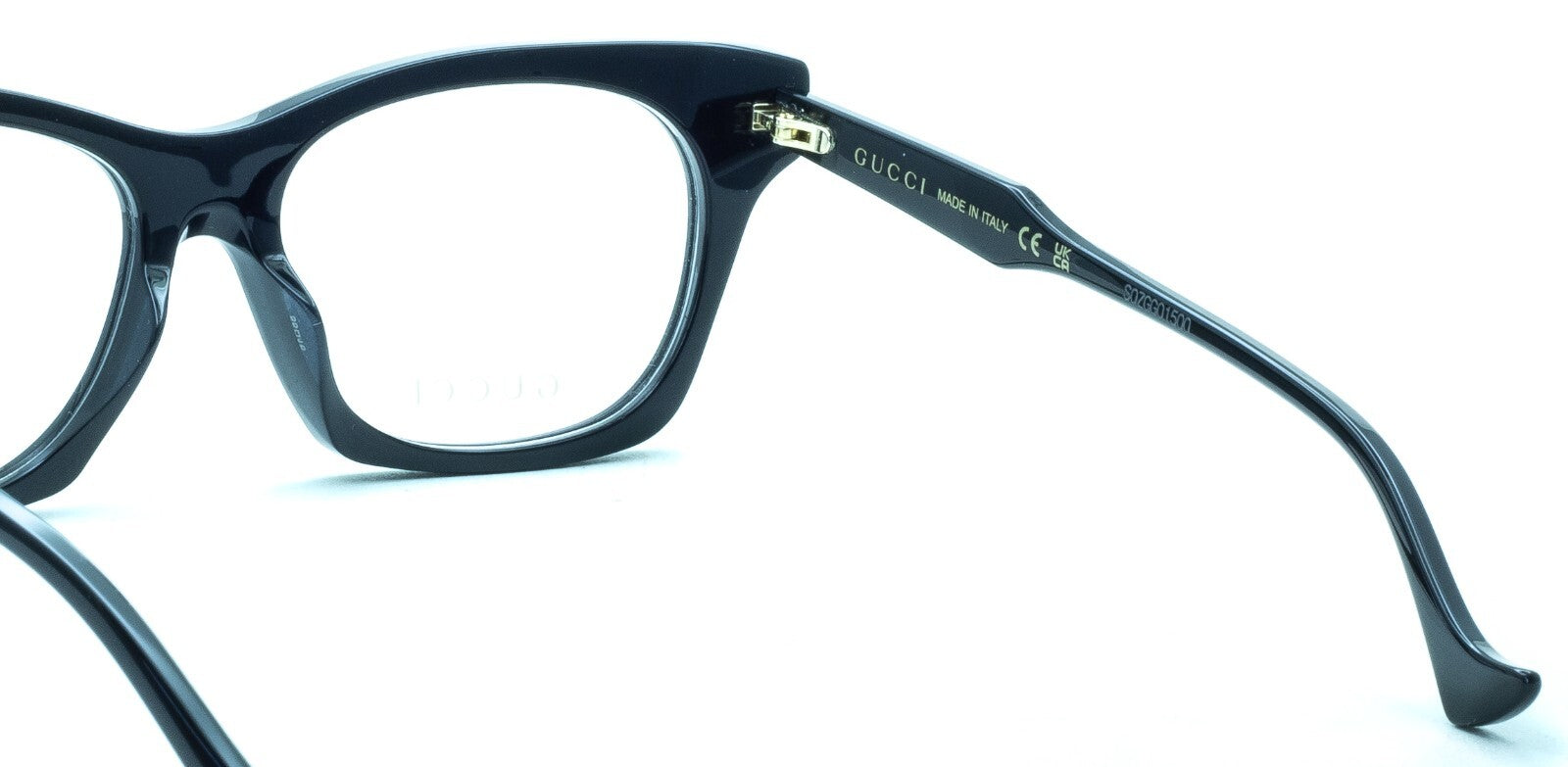 GUCCI GG1299O 001 55mm Eyewear FRAMES Glasses RX Optical Eyeglasses New - Italy