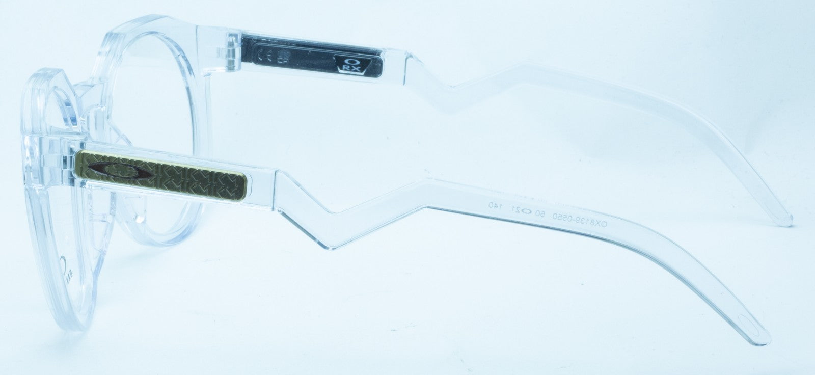 OAKLEY HSTN OX8139-0550 Crystal 50mm Eyewear RX Optical Glasses Frames - New