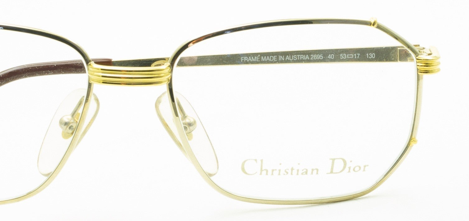 CHRISTIAN DIOR 2695 40 53mm Vintage Eyewear Glasses RX Optical FRAMES - Austria