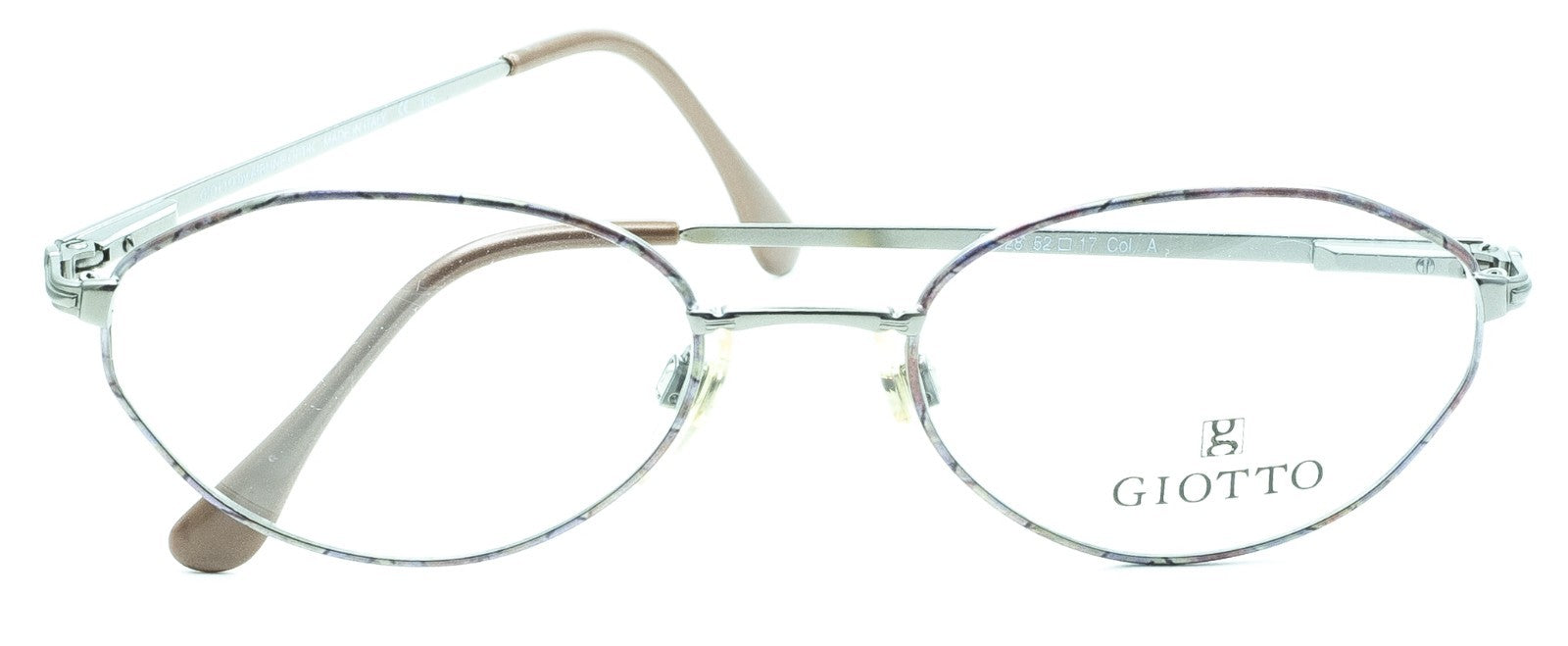 GIOTTO by AIRLINE OPTIK G428 A 52mm Vintage Eyewear FRAMES RX Optical -New Italy