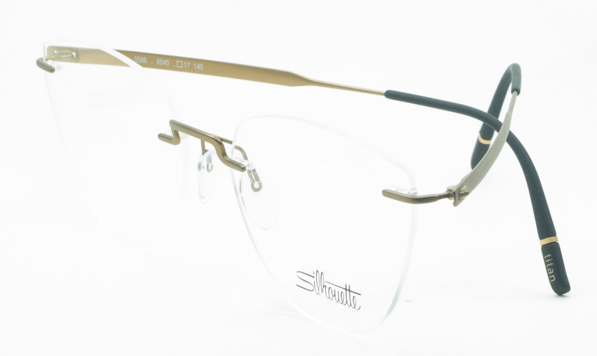 SILHOUETTE TITAN 5586 DL 6040 55mm Eyewear FRAMES RX Optical Glasses-New Austria