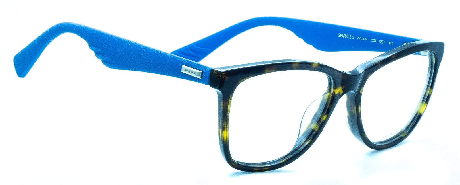 POLICE VPL414 722Y SPARKLE 5 52mm Eyewear FRAMES Glasses RX Optical Eyeglasses