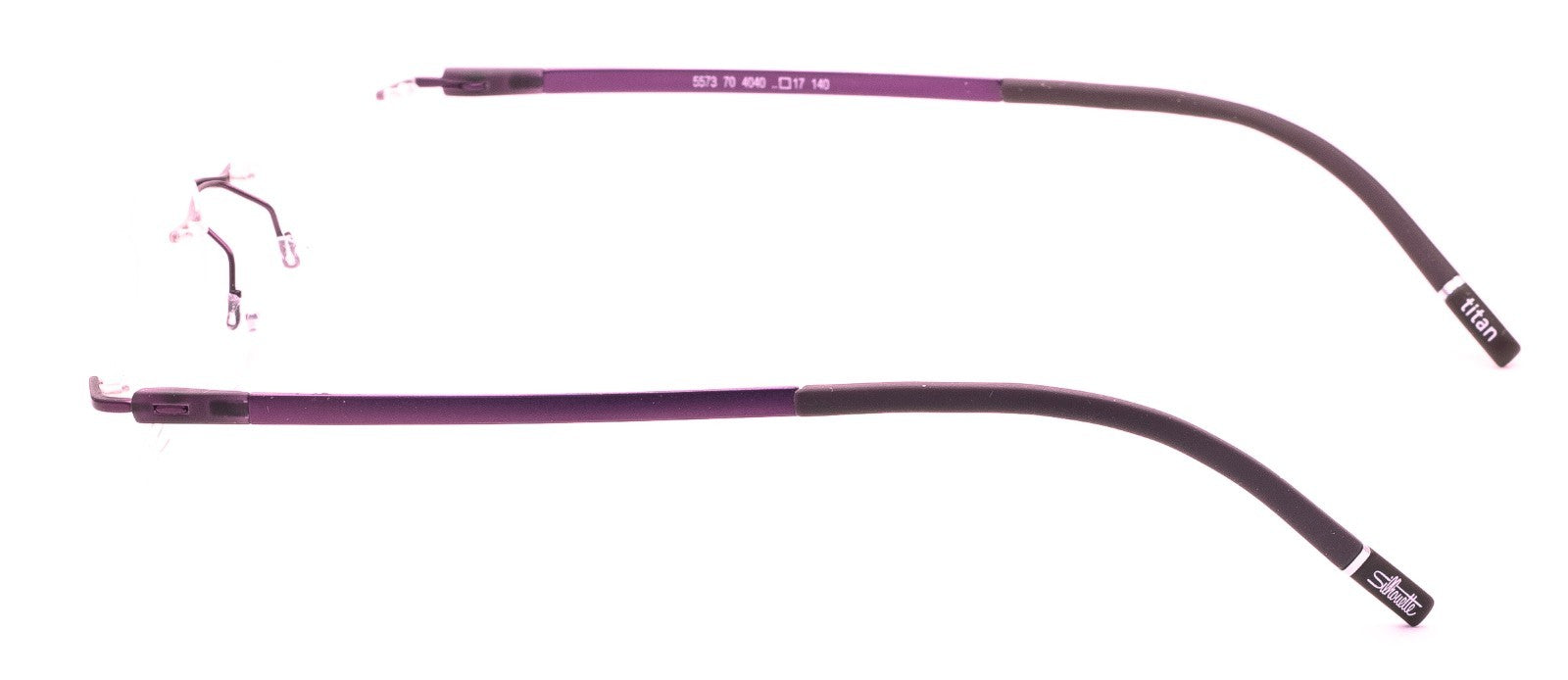 SILHOUETTE TITAN 5573 70 4040 54mm Eyewear FRAMES RX Optical Glasses-New Austria