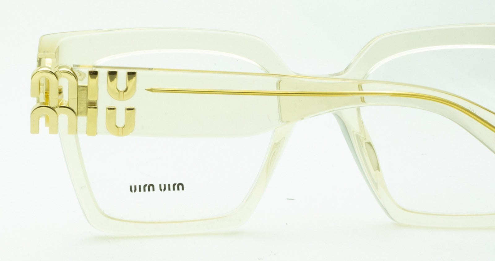 MIU MIU VMU 04U 11T-1O1 52mm Eyewear FRAMES RX Optical Eyeglasses Glasses- Italy