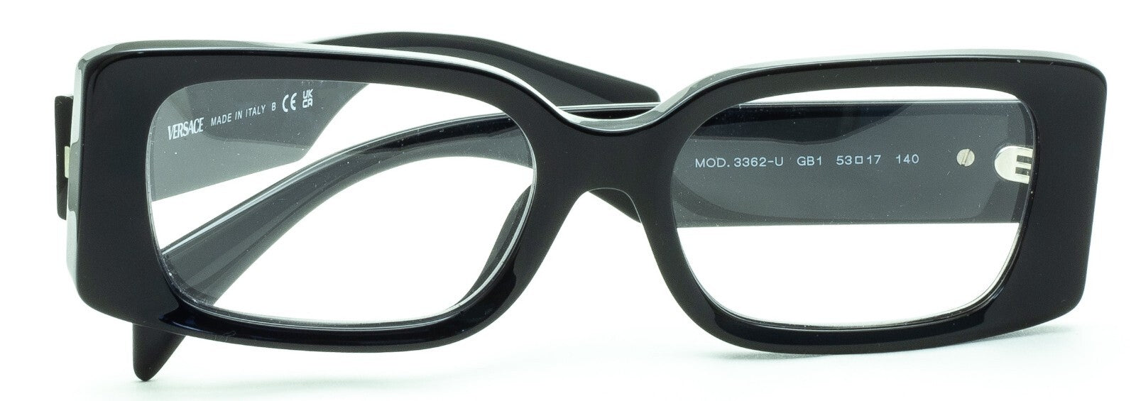 VERSACE 3362-U GB1 53mm Eyewear FRAMES Glasses RX Optical Eyeglasses - New Italy