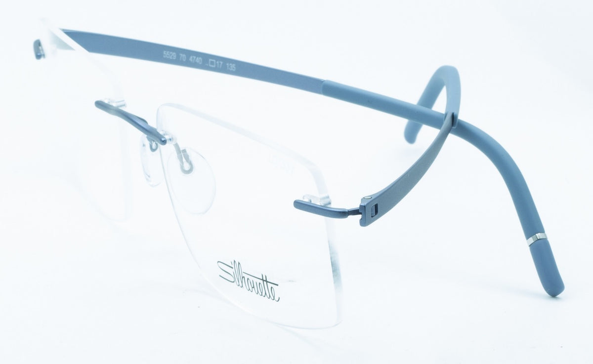 SILHOUETTE TITAN 5529 70 4740 53mm Eyewear FRAMES RX Optical Glasses-New Austria