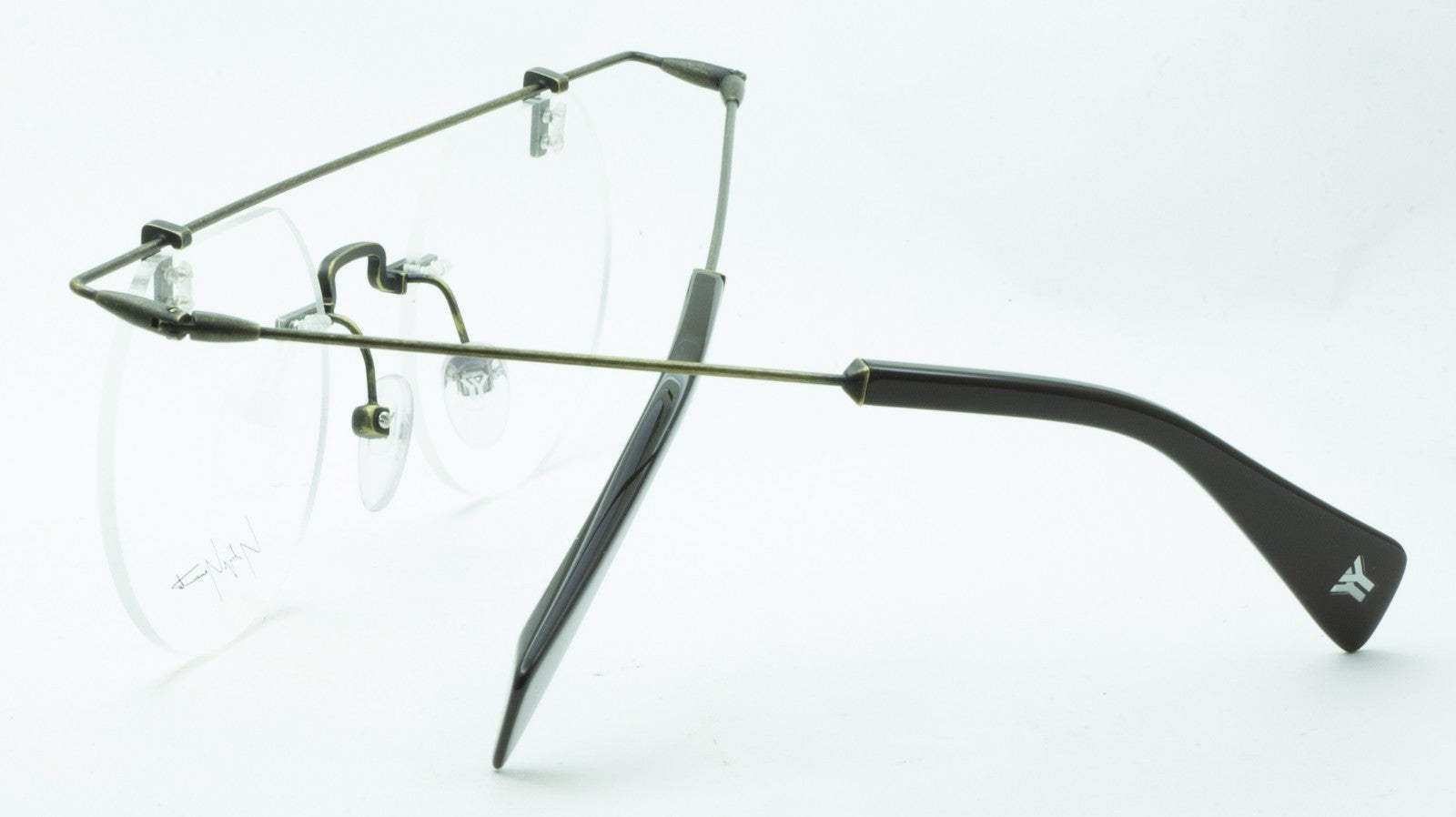 YOHJI YAMAMOTO YY3015 400 49mm Eyewear Eyeglasses Frames RX Optical - New France