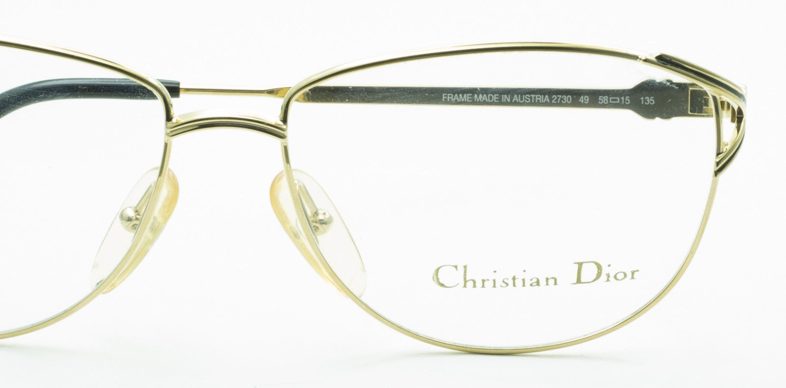 CHRISTIAN DIOR 2730 49 58mm Eyewear Glasses RX Optical FRAMES VINTAGE - Austria