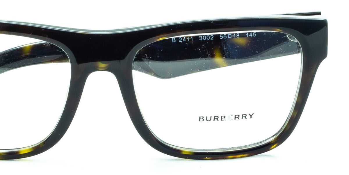 BURBERRY B 2411 3002 55mm Eyewear FRAMES RX Optical Glasses Eyeglasses New Italy