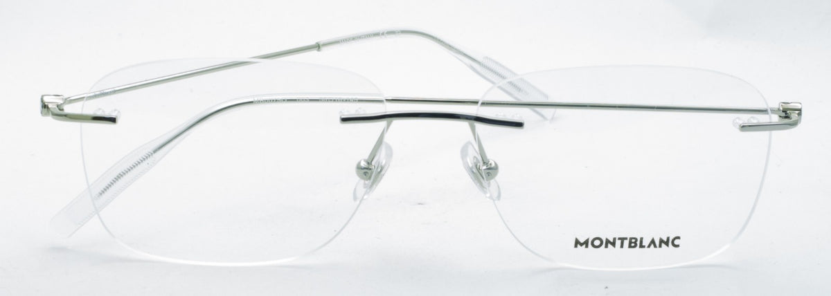 MONT BLANC MB0075O 003 56mm Eyewear FRAMES RX Optical Glasses - New BNIB Italy