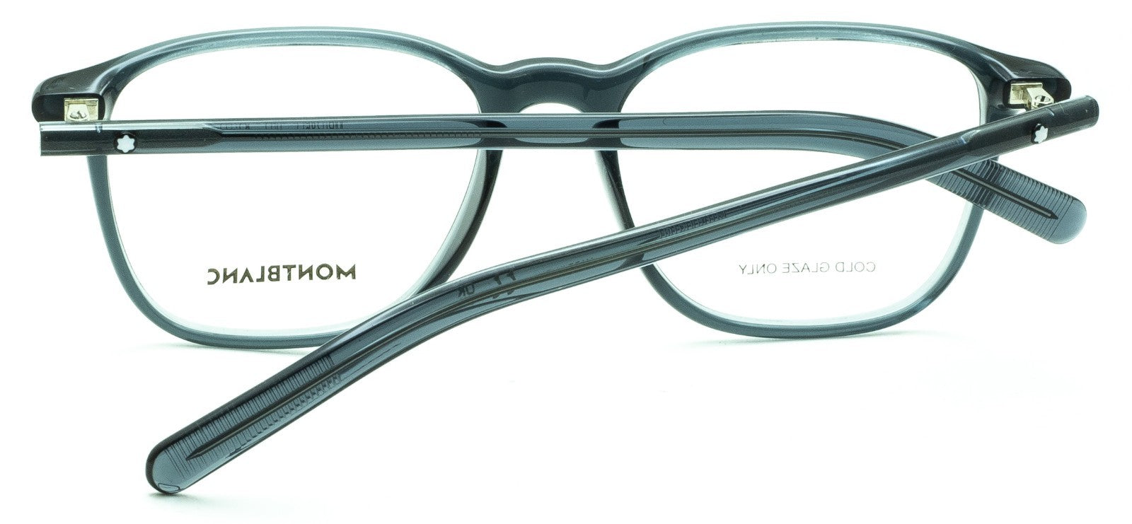 MONT BLANC MB0386O 002 52mm Eyewear FRAMES RX Optical Glasses Eyeglasses - Italy