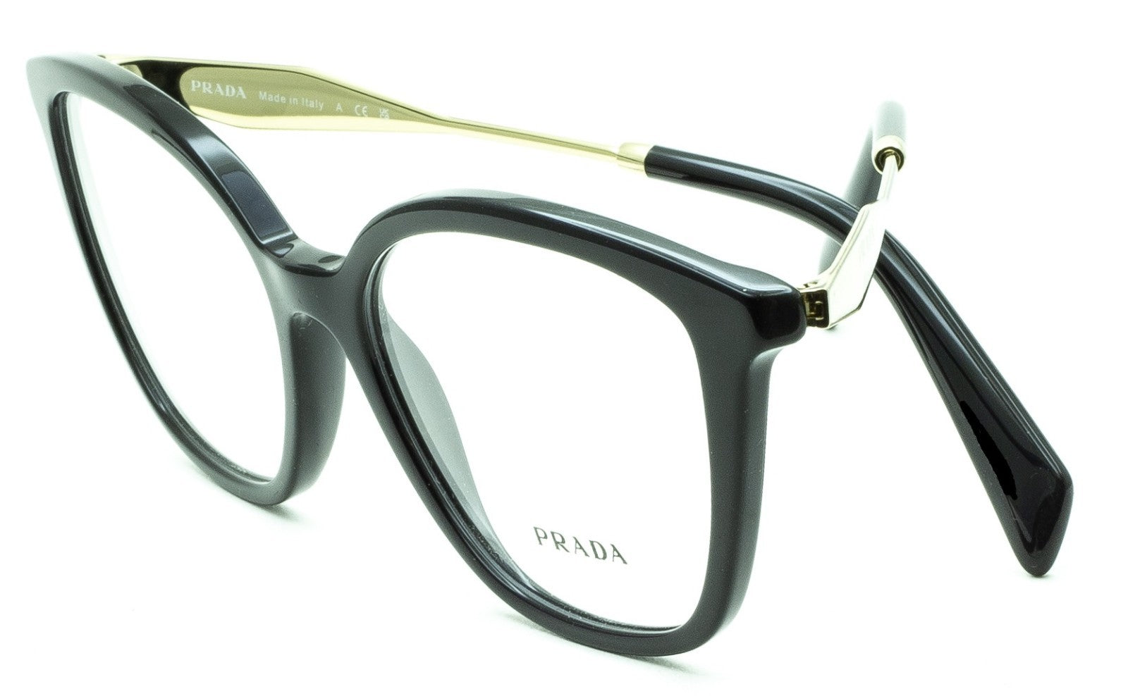 PRADA VPR 02Z 1AB-1O1 54mm Eyewear FRAMES RX Optical Eyeglasses Glasses - Italy